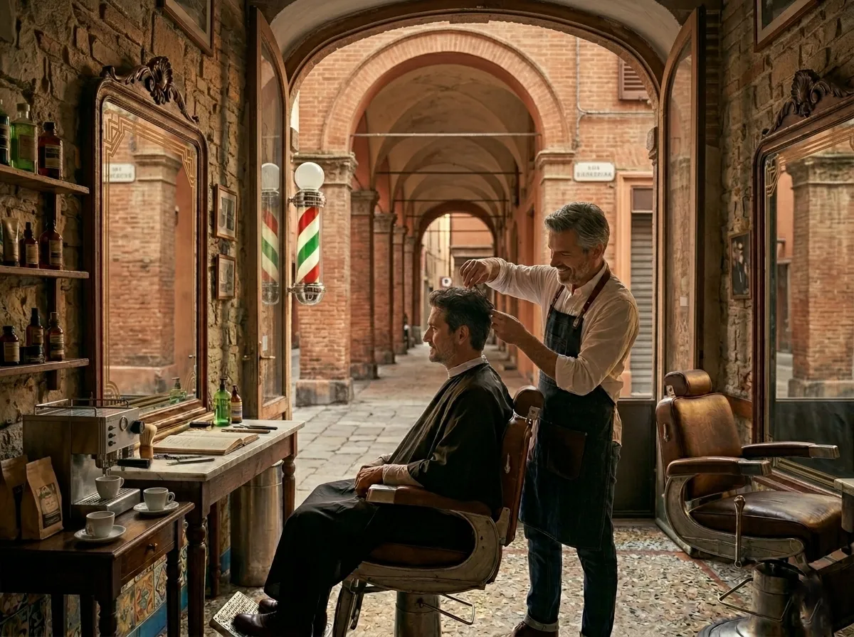 Barbershop in Bologna