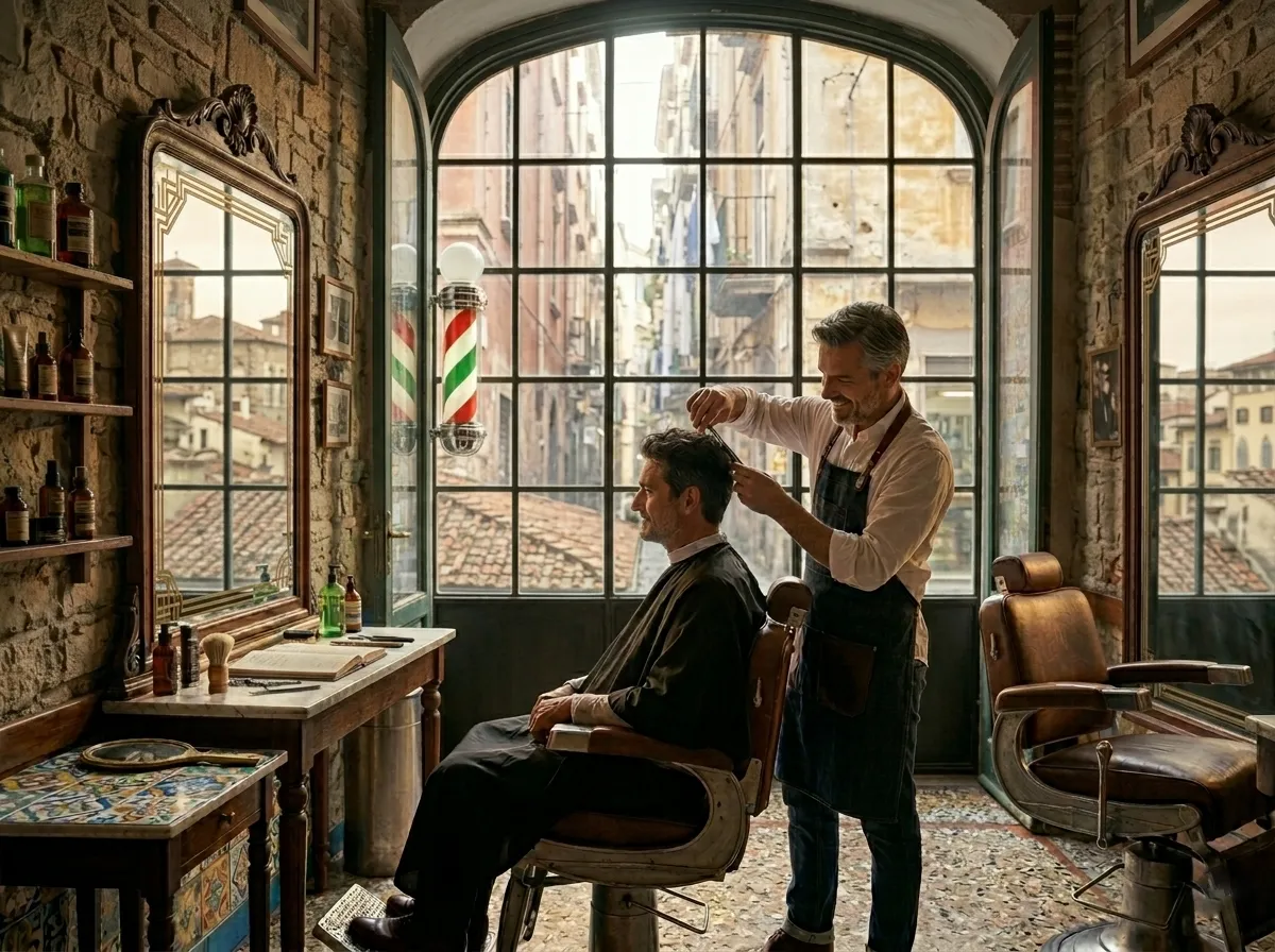 Barbershop in Firenze