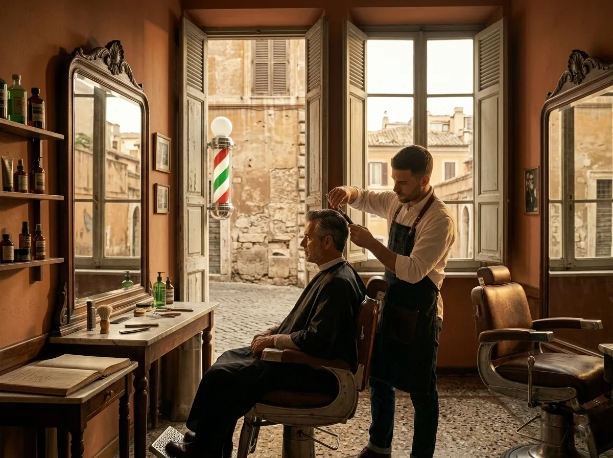 Barbershop in Roma